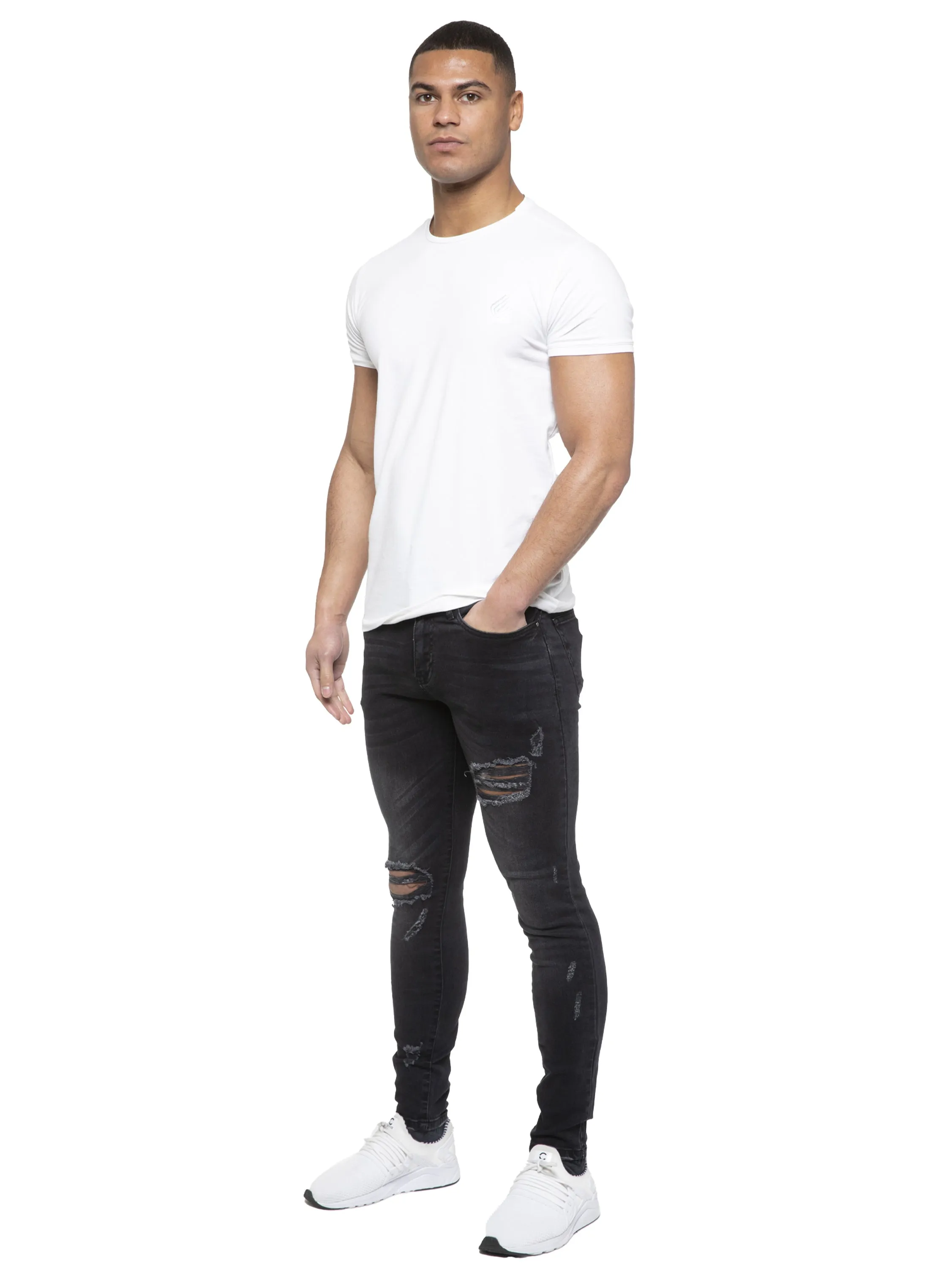 ETO | Mens Skinny Ripped Jeans