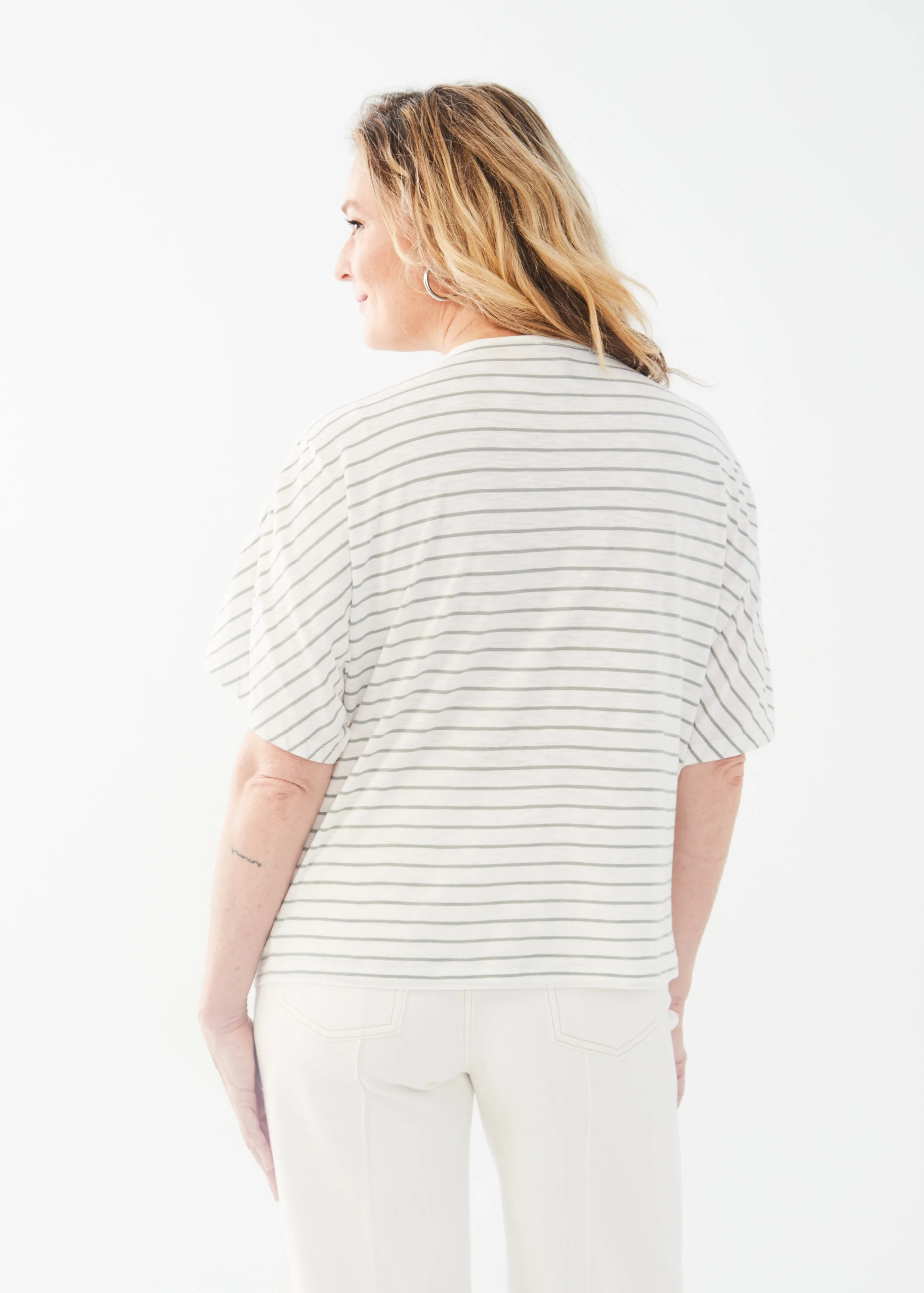 Fern Stripe Top