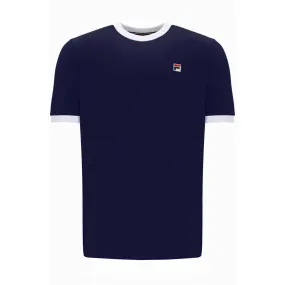 Fila Vintage Marconi T-Shirt Navy