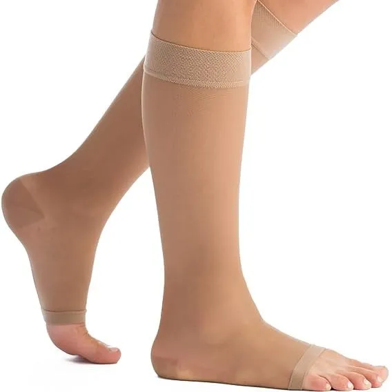 Firm Support Compression Hosiery 20-30 mmHg Open Toe