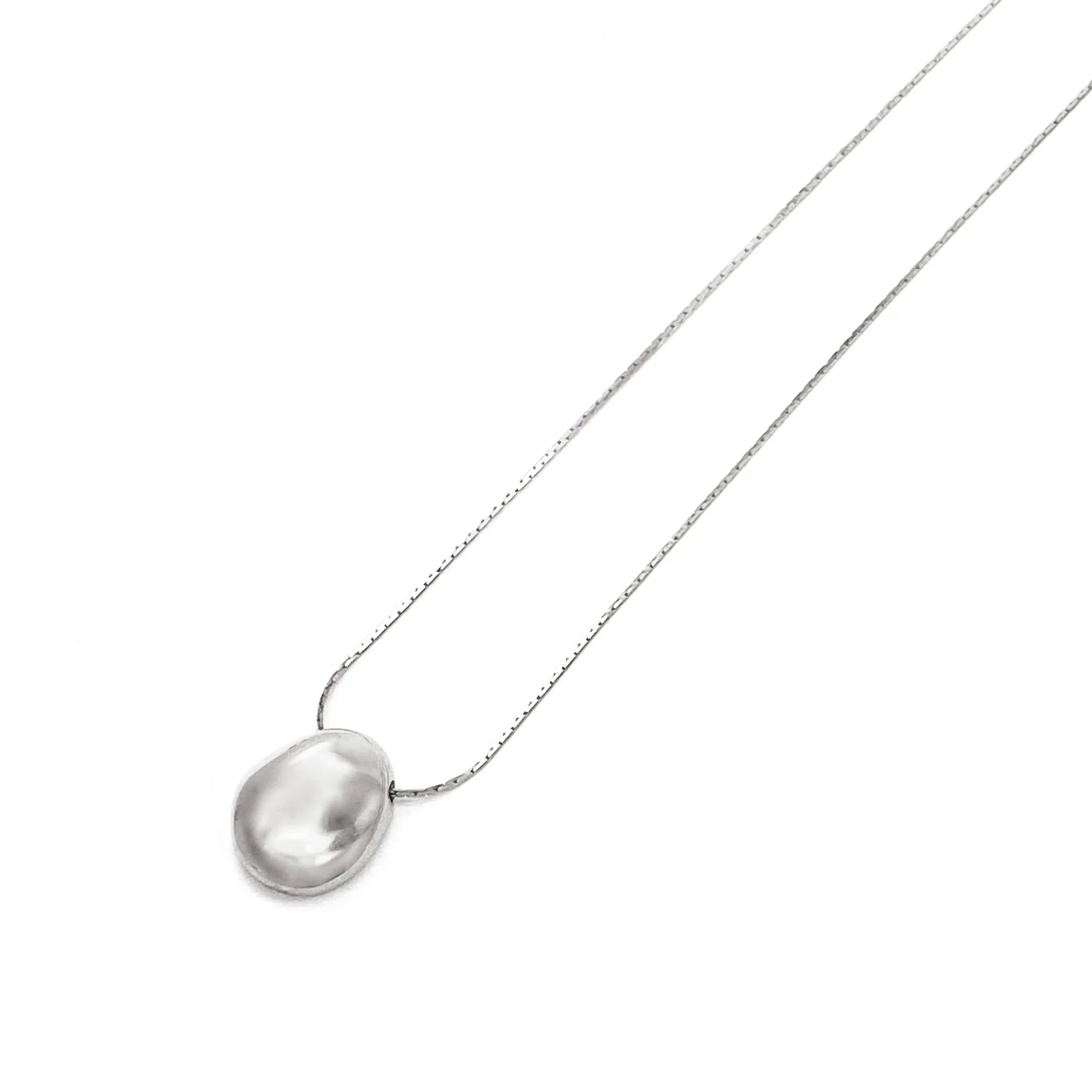 Galina Pendant - Medium - Silver