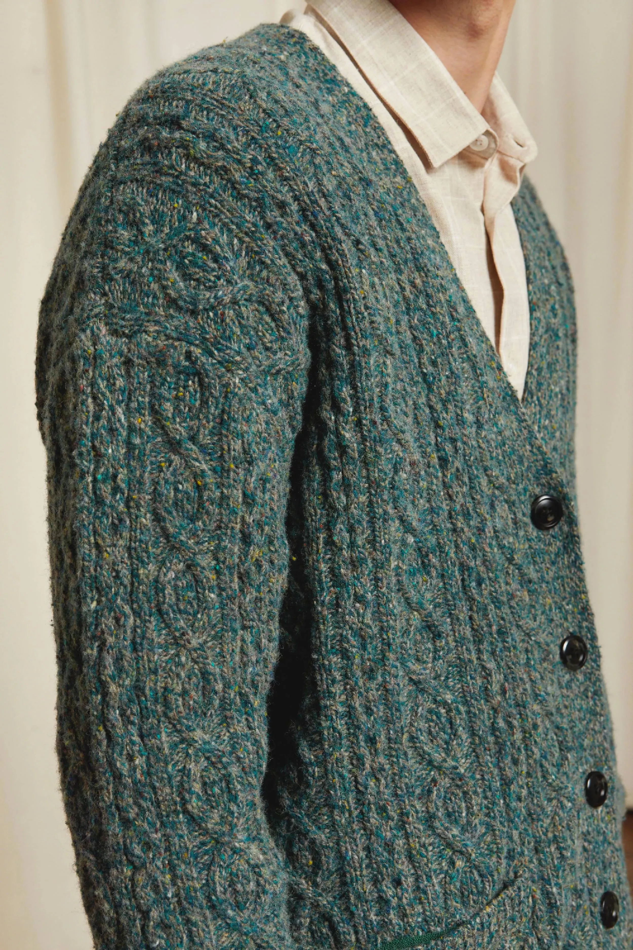 Gizen Cable Cardigan