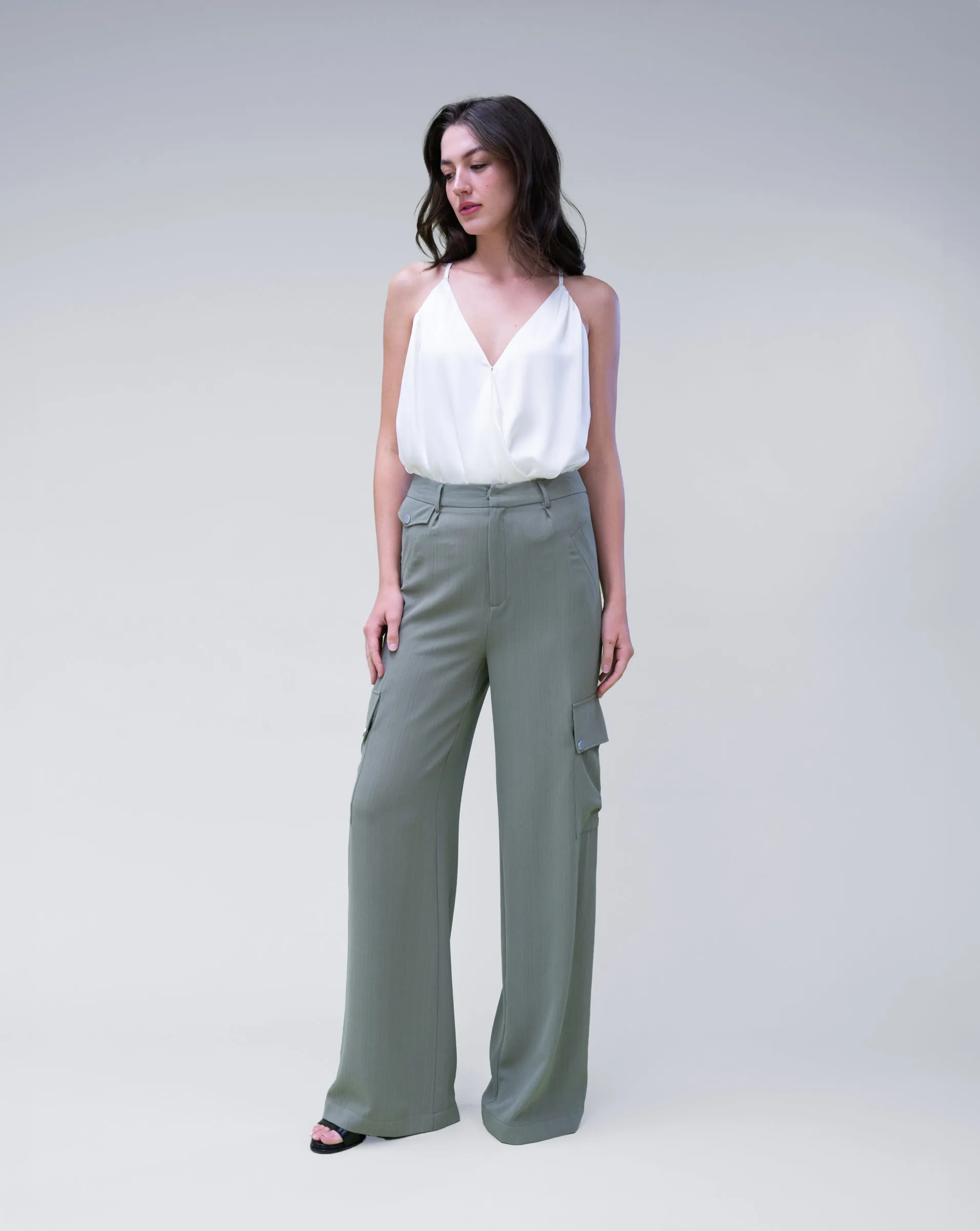 High Waist Cargo Pant