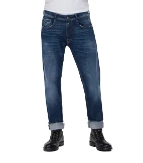 ID20393-Replay Rocco Mid Wash Jean