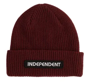 Independent Groundwork Beanie, Burgundy