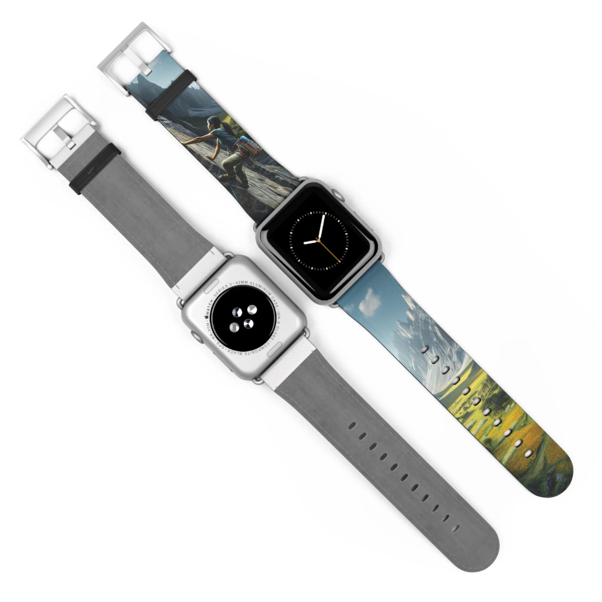 It's Time To Go ClimbnVibes Rock Climbing Watch Band