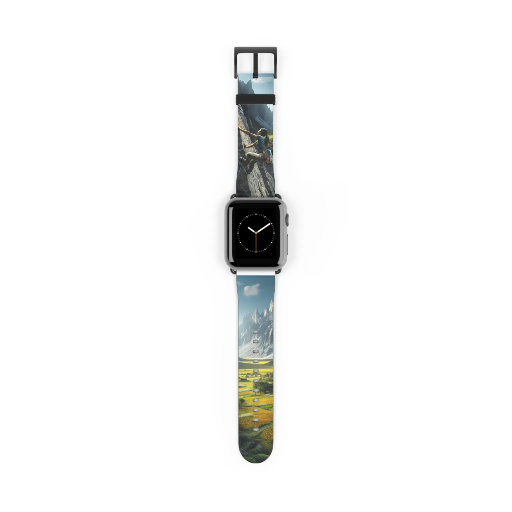 It's Time To Go ClimbnVibes Rock Climbing Watch Band