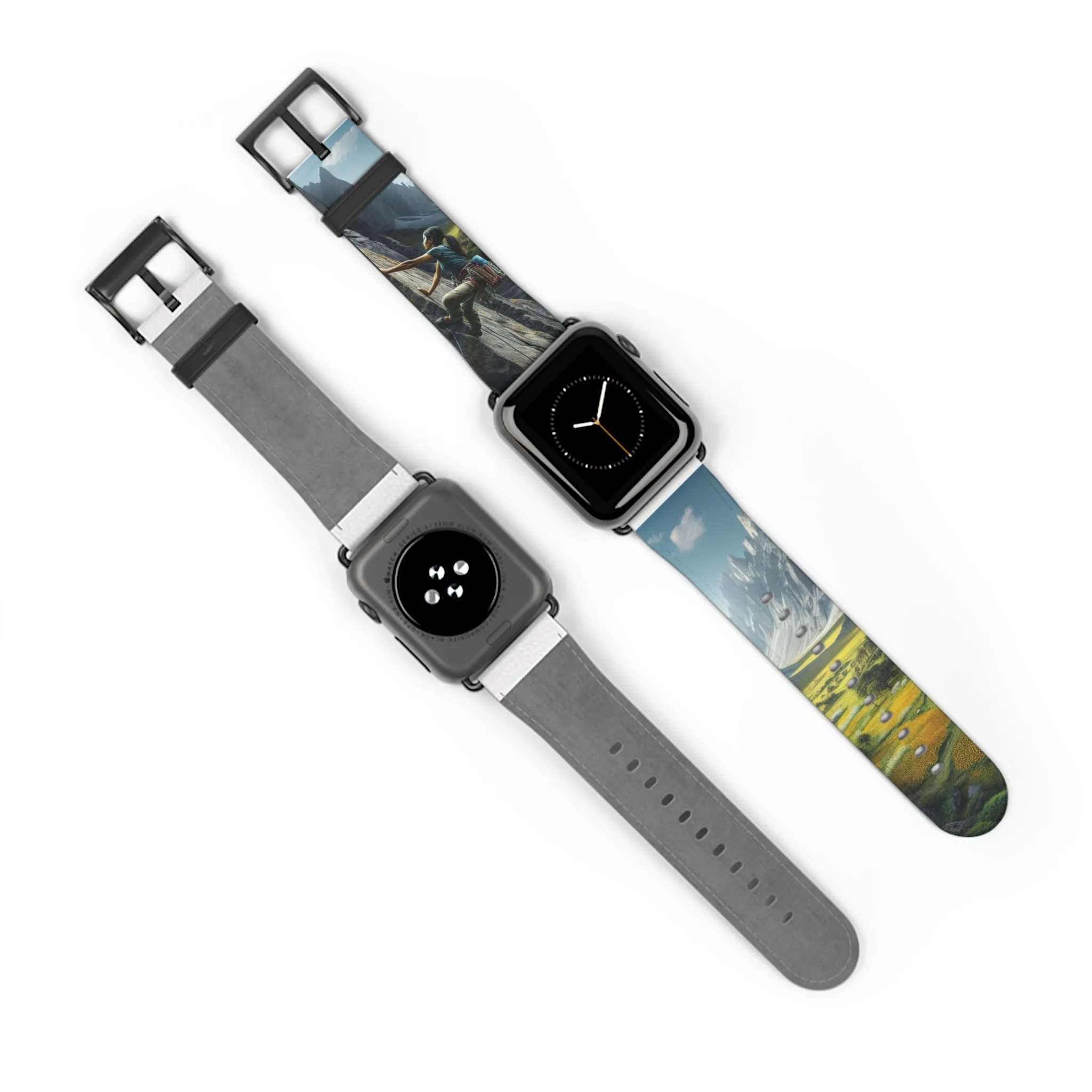 It's Time To Go ClimbnVibes Rock Climbing Watch Band