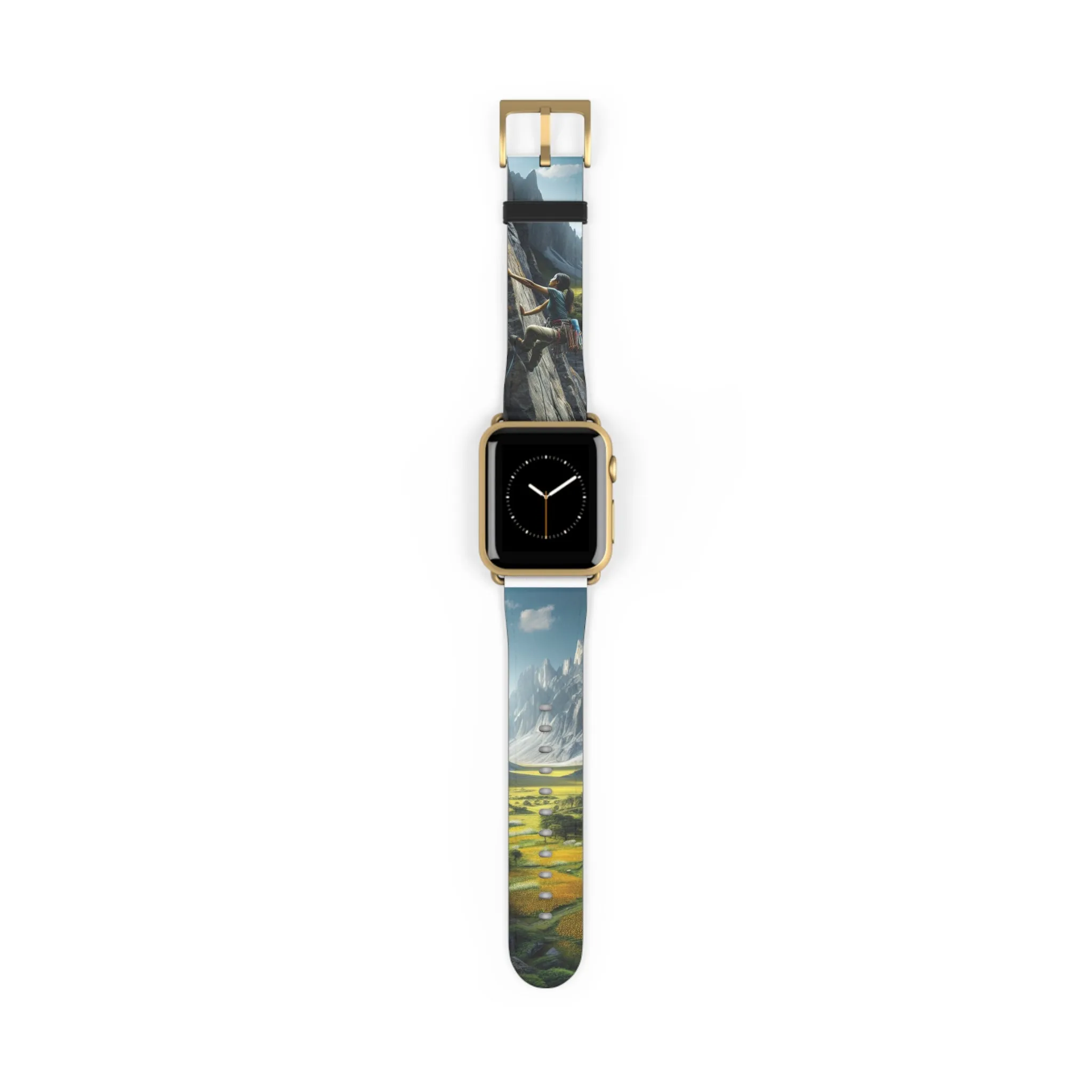 It's Time To Go ClimbnVibes Rock Climbing Watch Band