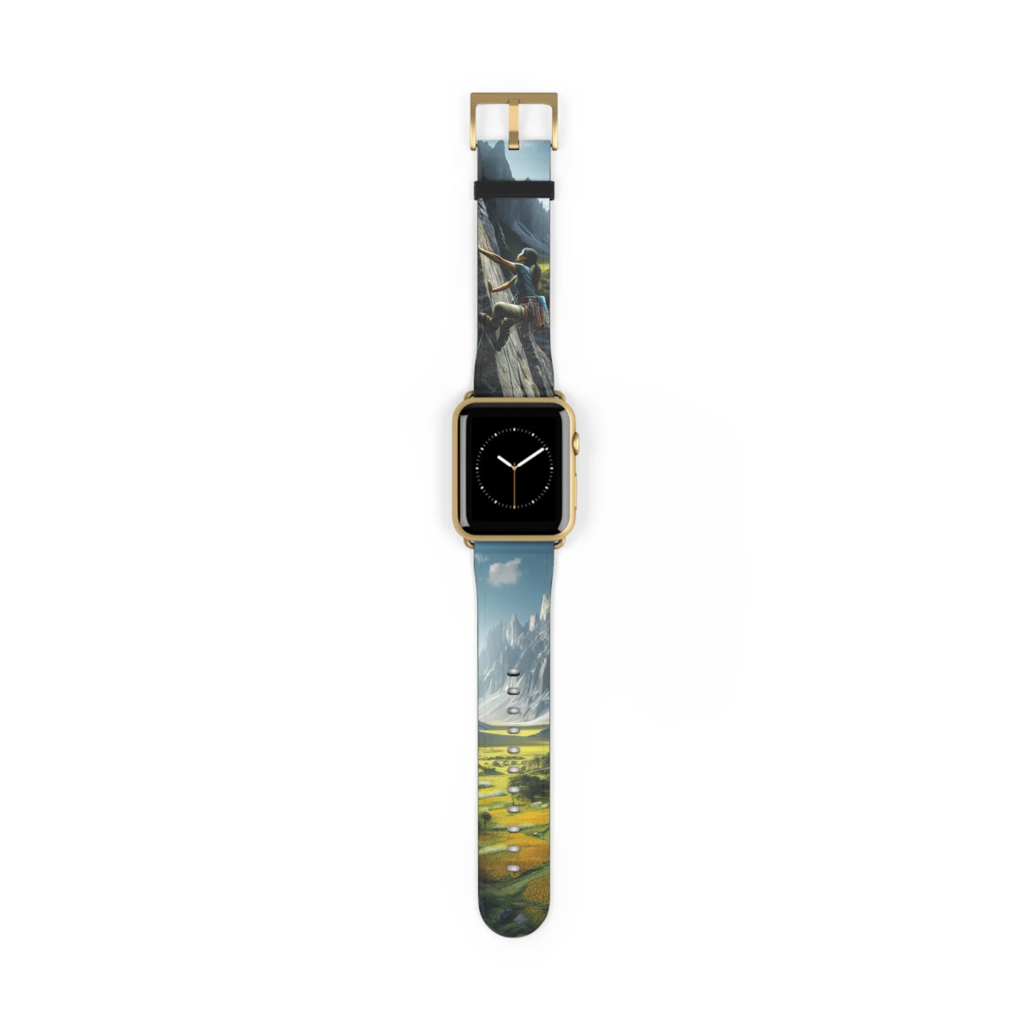 It's Time To Go ClimbnVibes Rock Climbing Watch Band