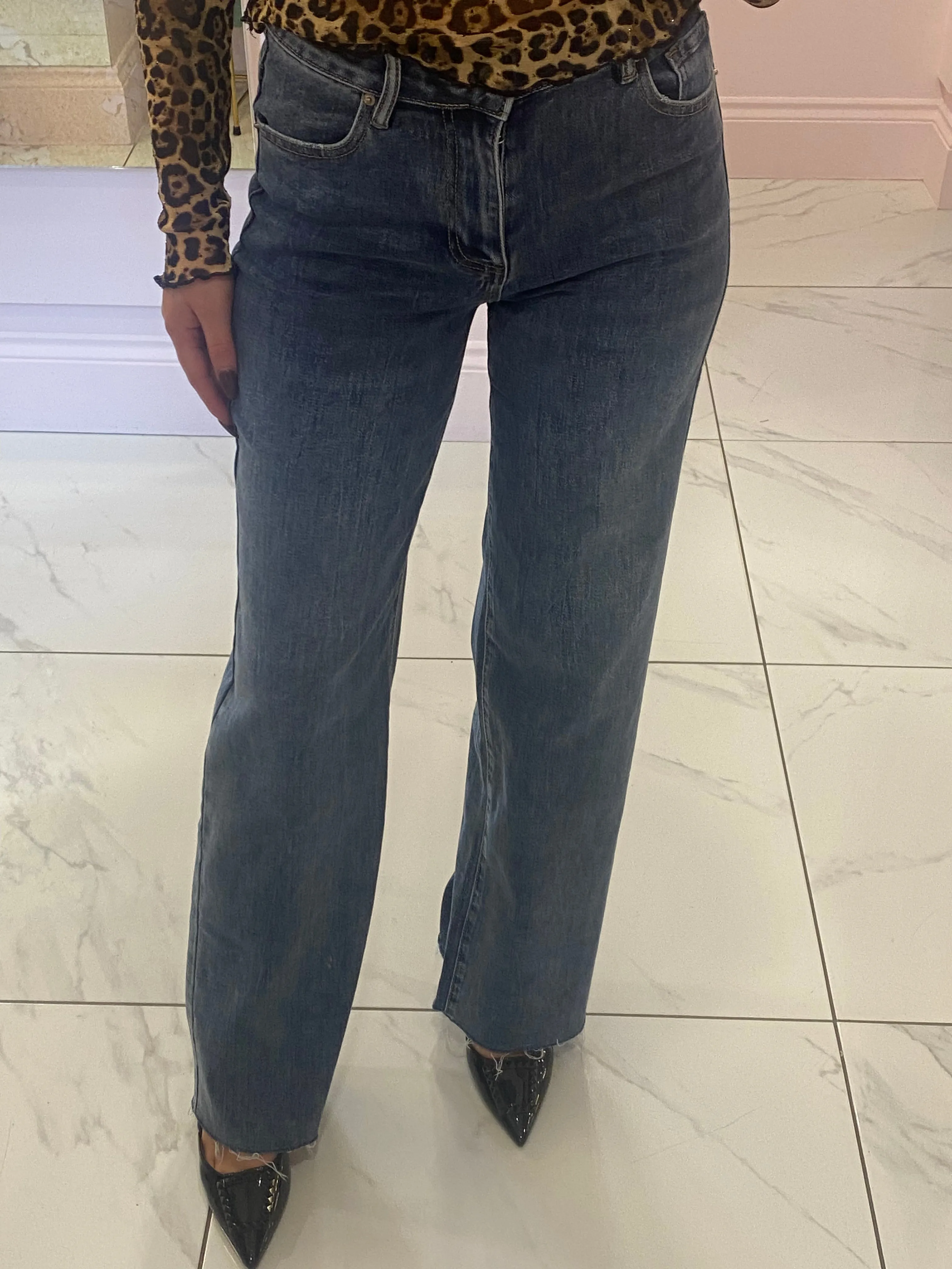 Kelly Dad Fit Stretch Jeans