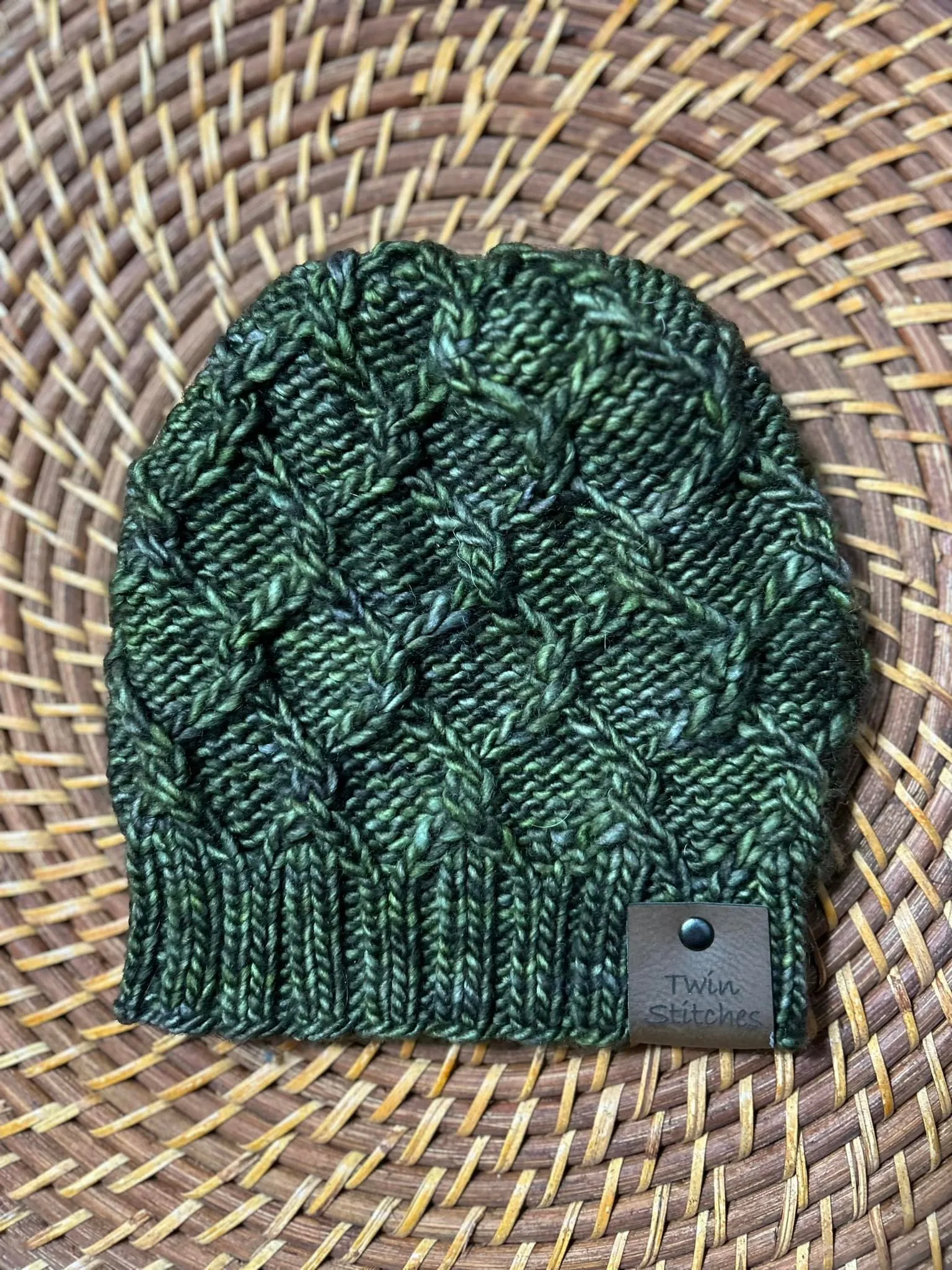 KNIT Pattern for Entangled Beanie | Knit Hat Pattern | Hat Knitting Pattern | DIY Written Knit Instructions