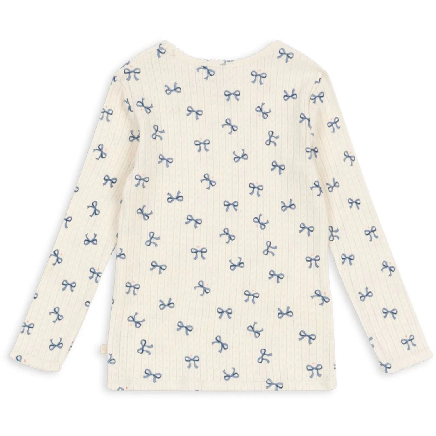 Konges Sløjd Bow Bleu Minnie Blouse Gots