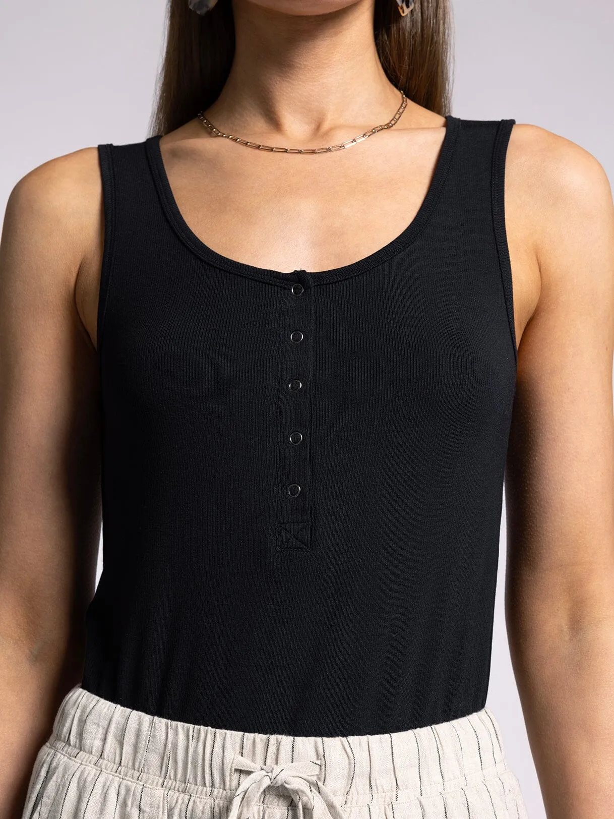 Kristen Tank Top - Black