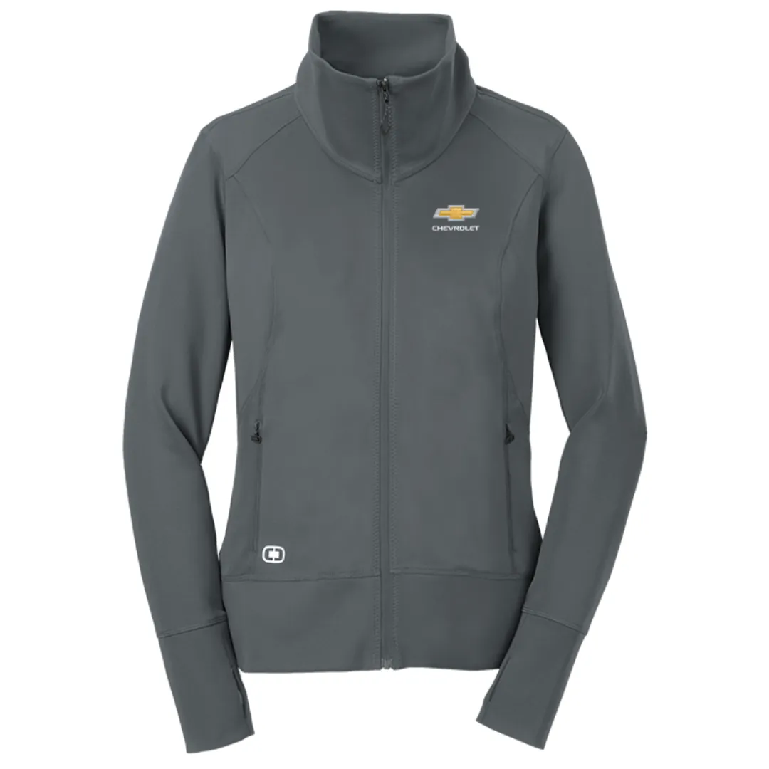 Ladies Chevrolet Gold Bowtie OGIO® Endurance Fulcrum Full Zip Jacket