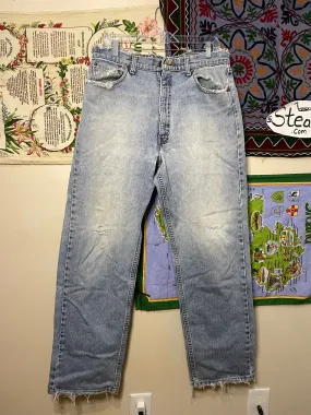 Levi's 554 Jeans Men 36 x 32 Tag Denim USA Made Vintage