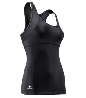 LINEBREAK WOMEN'S COMPRESSION SINGLET - BLACK