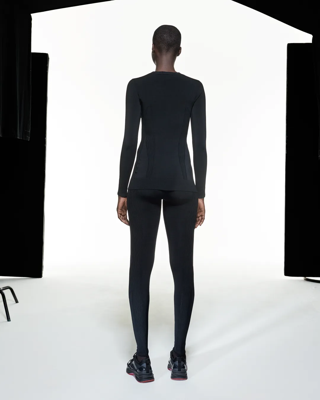 LONG SLEEVE PRIME-LAYER - BLACK