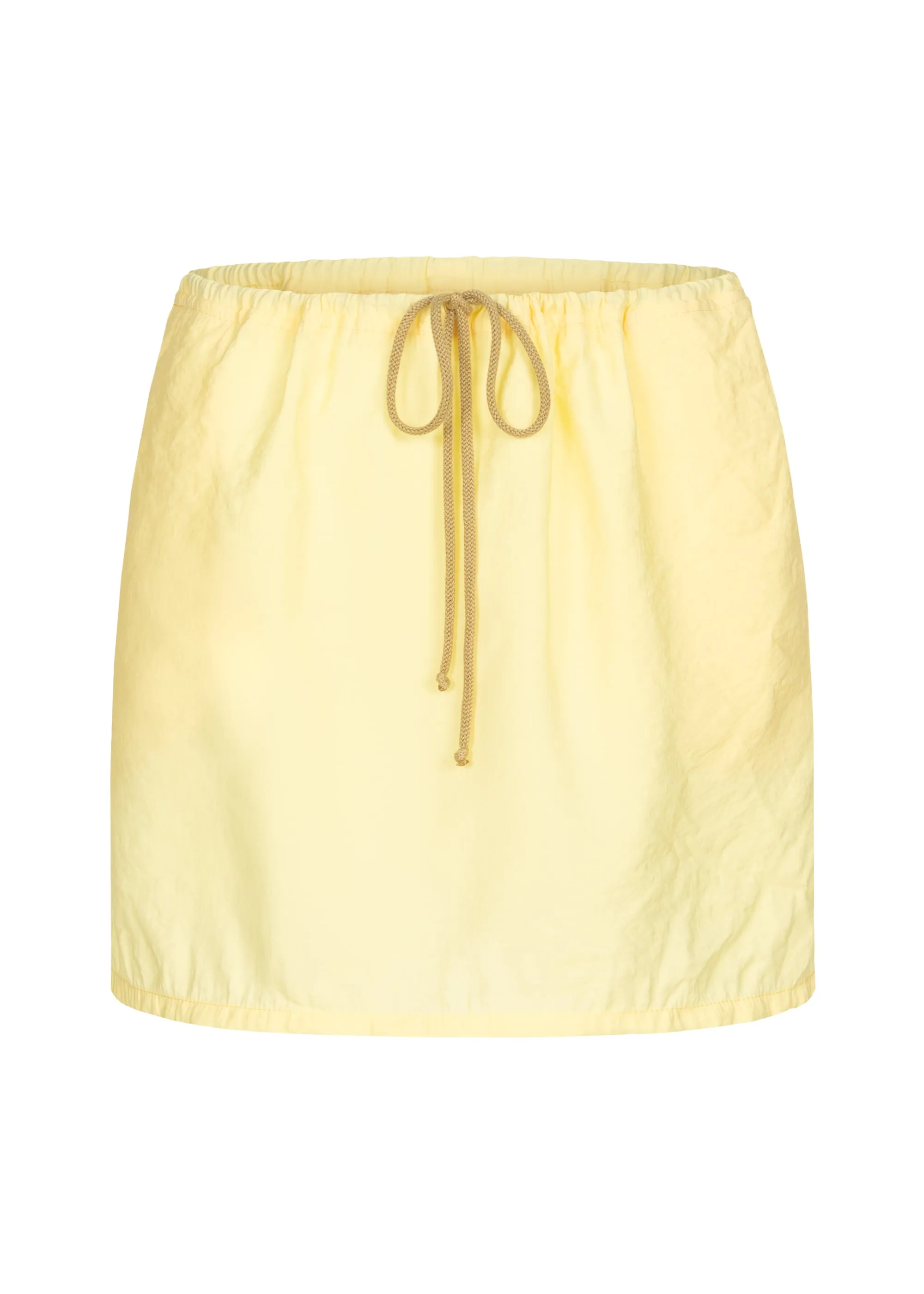 Low waist skirt - Yellow