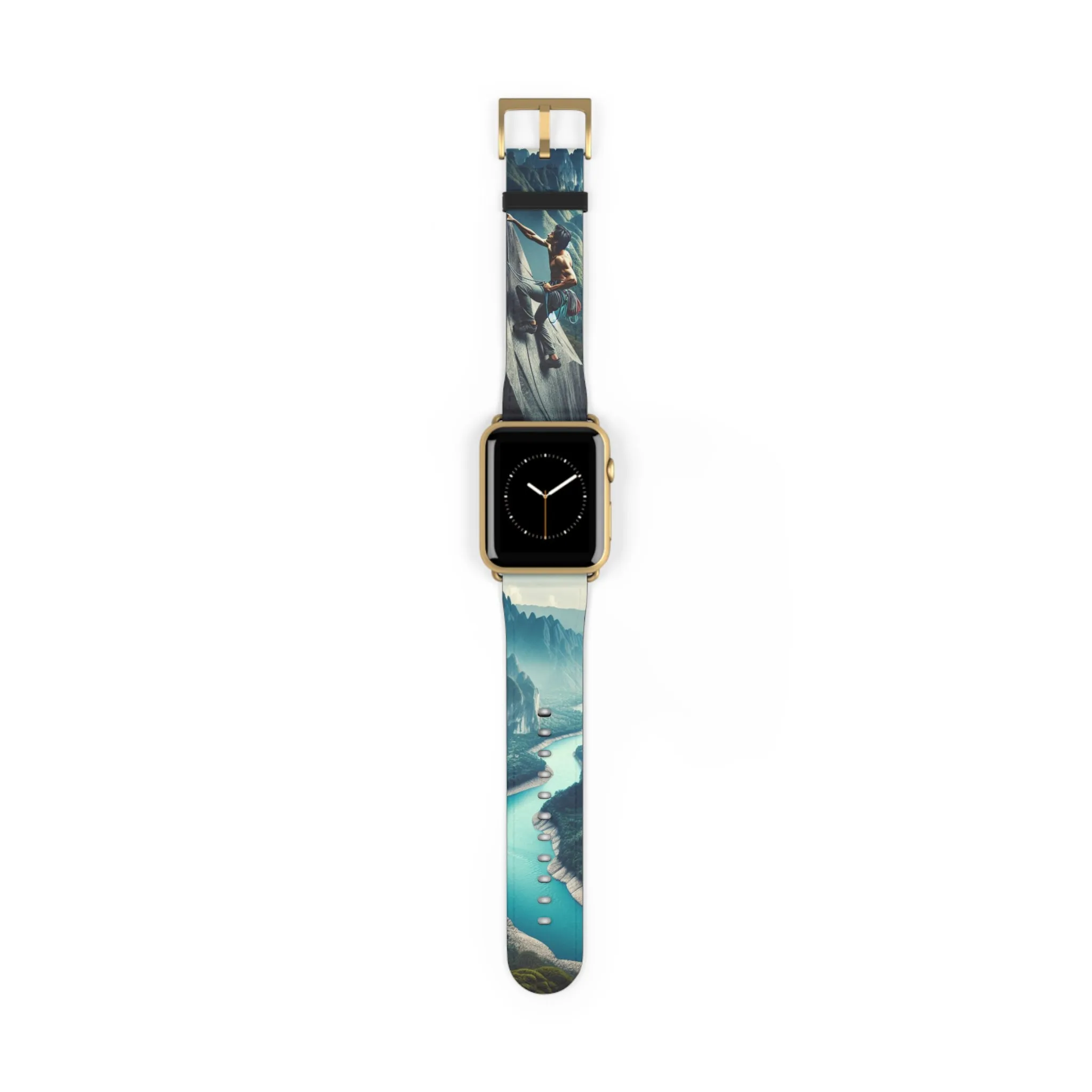 Make Time For Your Dreams Good Vibes Rock Climbing Watch Band