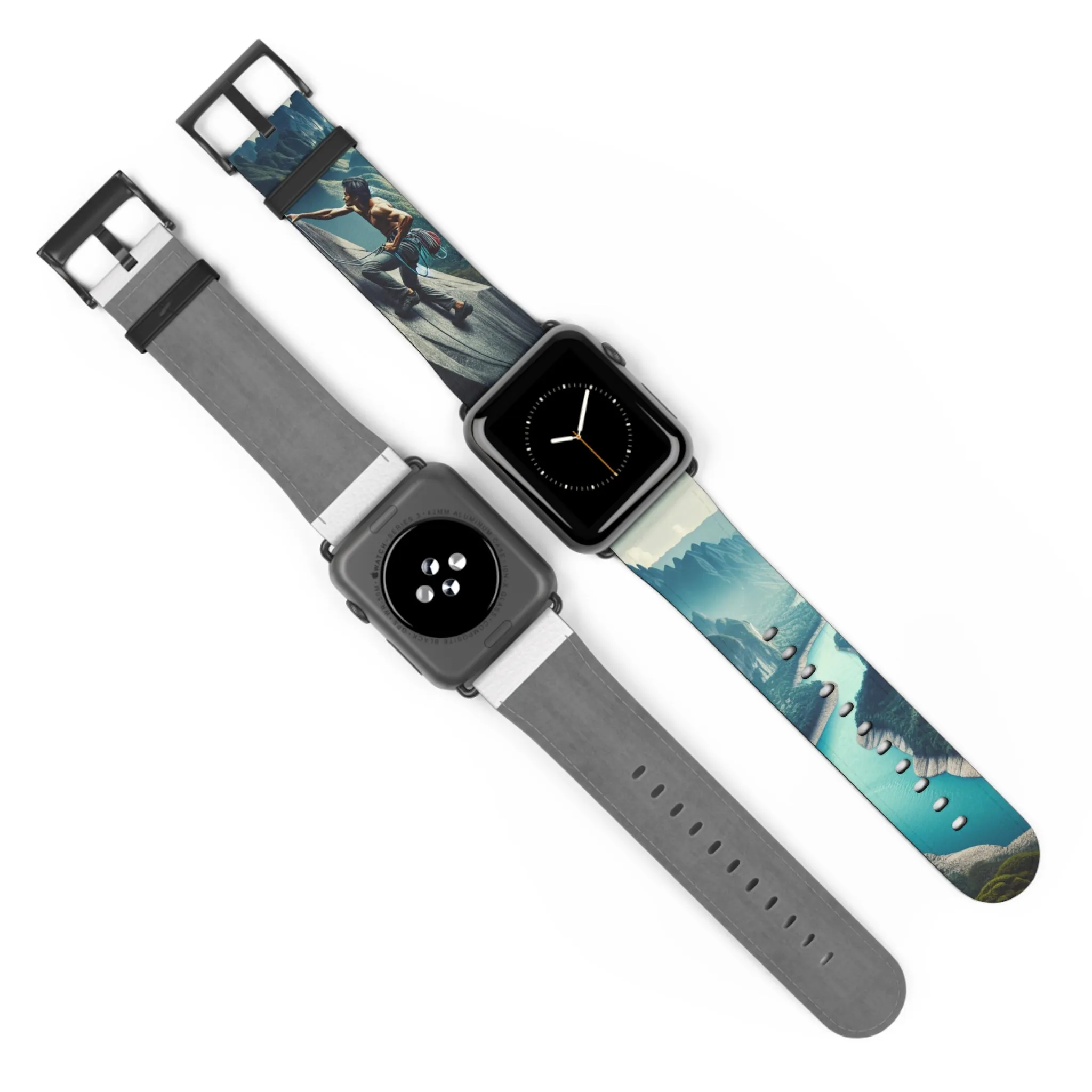 Make Time For Your Dreams Good Vibes Rock Climbing Watch Band