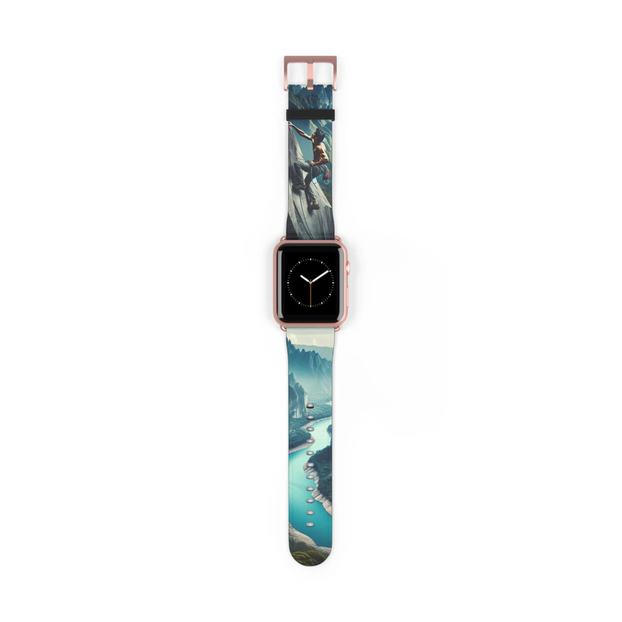 Make Time For Your Dreams Good Vibes Rock Climbing Watch Band