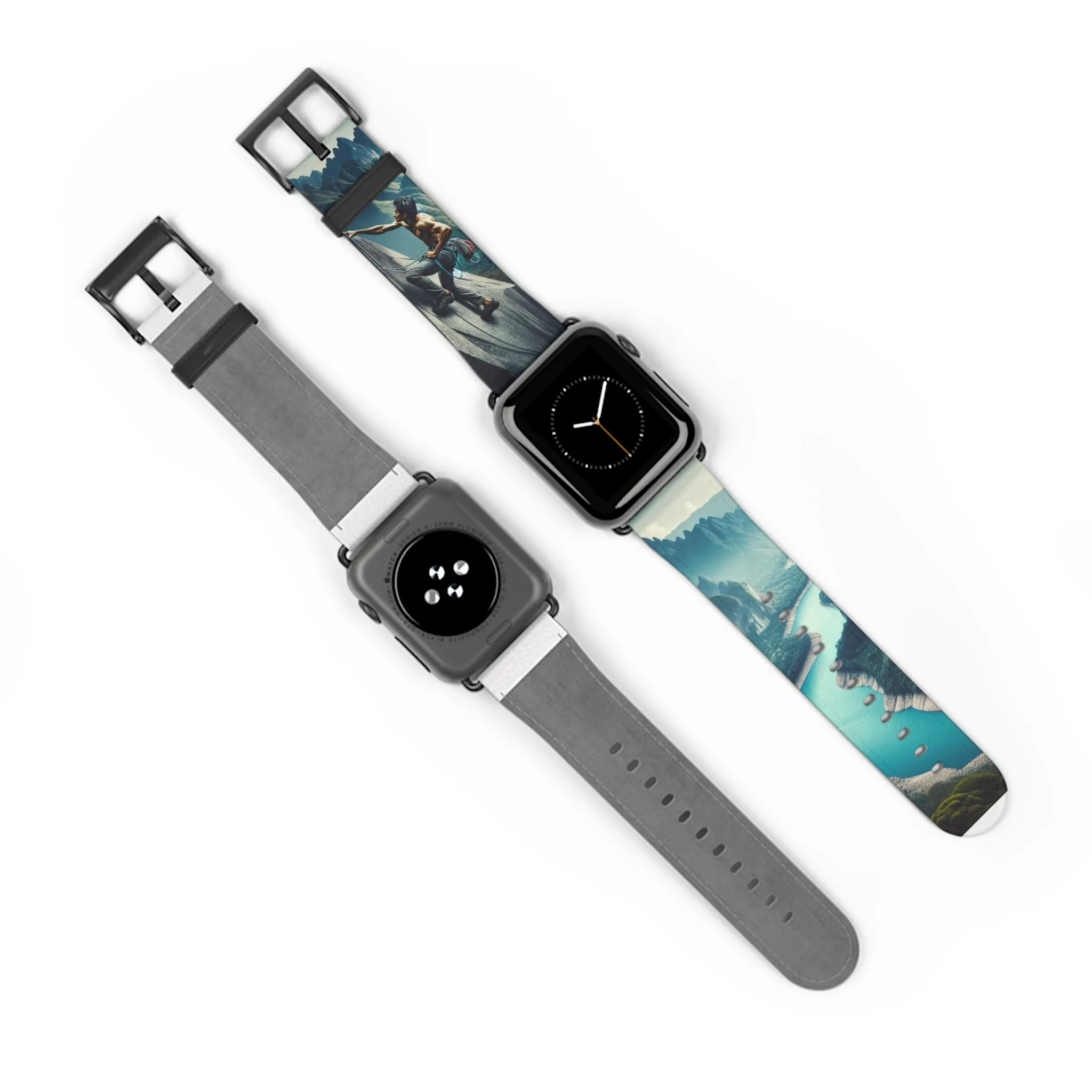 Make Time For Your Dreams Good Vibes Rock Climbing Watch Band