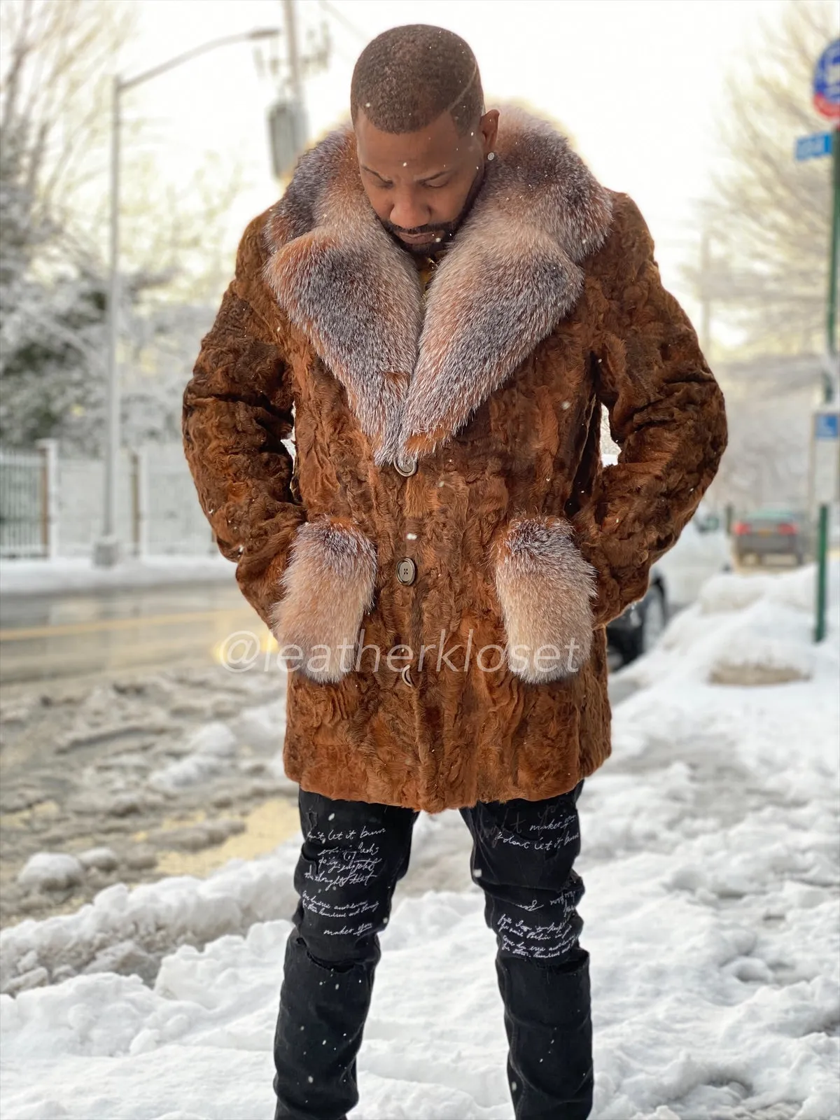 Men's Angelo Persian Lamb Coat