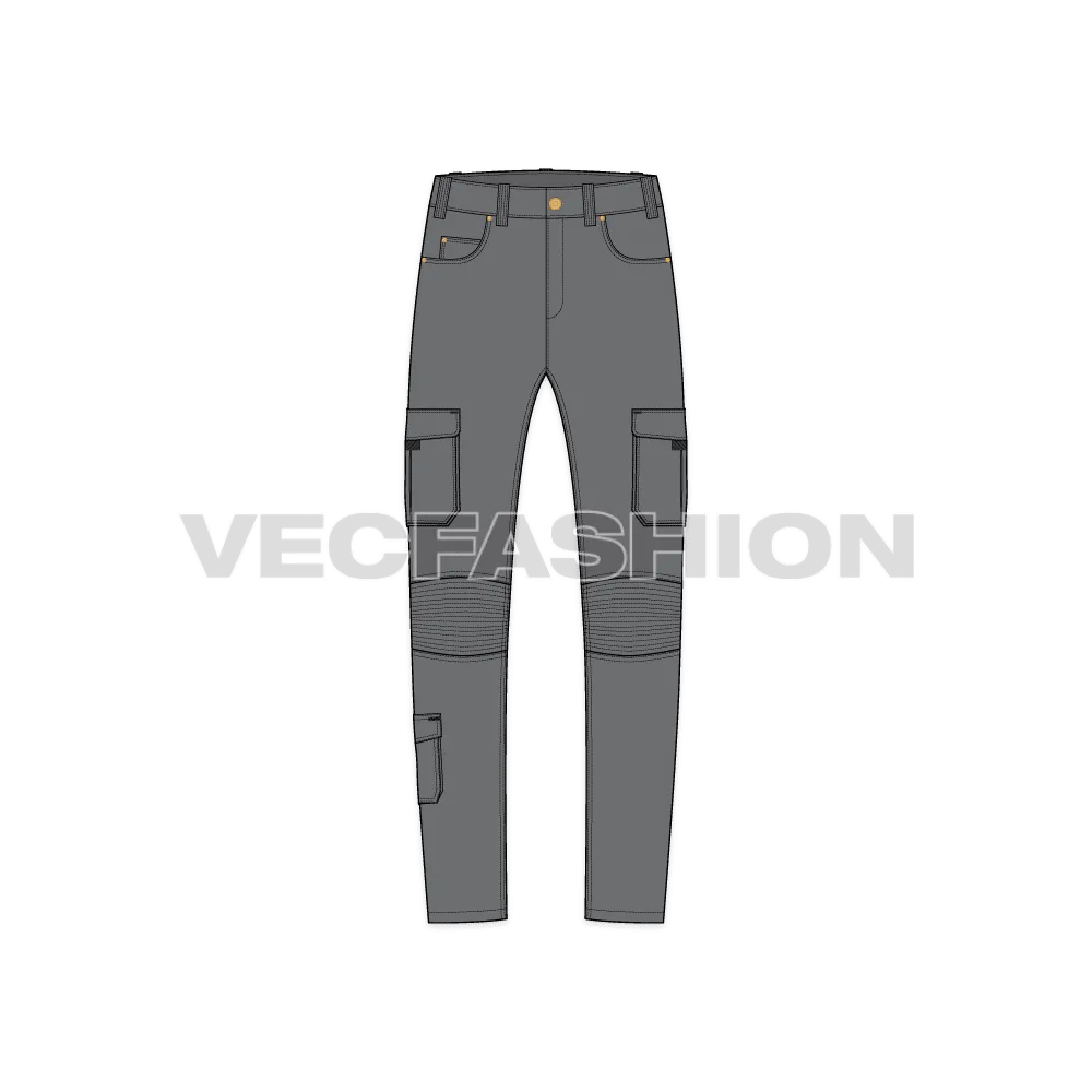 Mens Cargo Pants Template