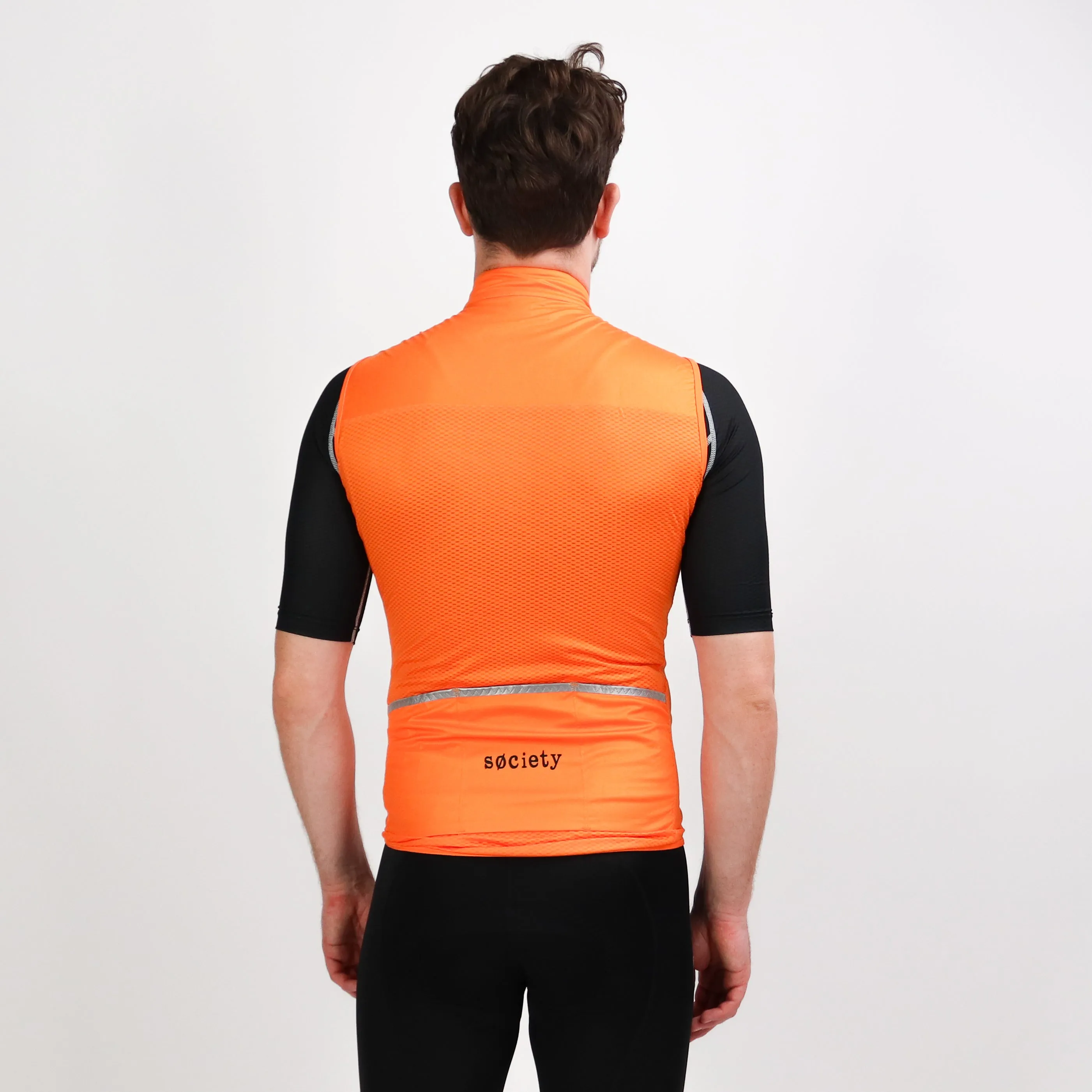 Mens Club Vest (Orange)