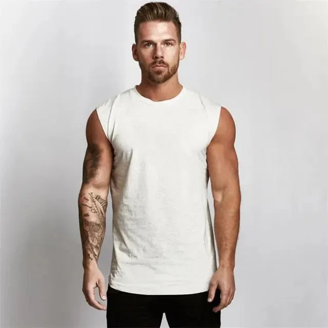 Men's Compression Gym Tank Top - Lightweight, Breathable, & Stylish Design