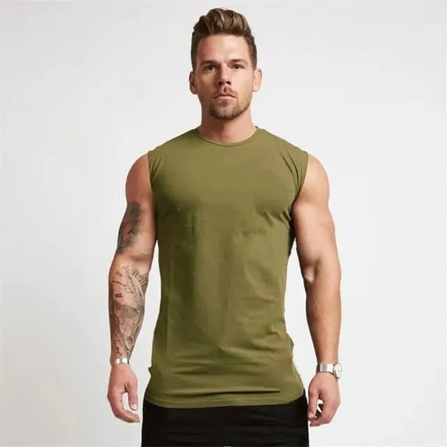 Men's Compression Gym Tank Top - Lightweight, Breathable, & Stylish Design