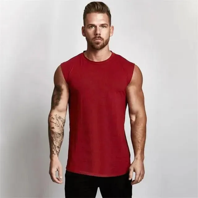 Men's Compression Gym Tank Top - Lightweight, Breathable, & Stylish Design