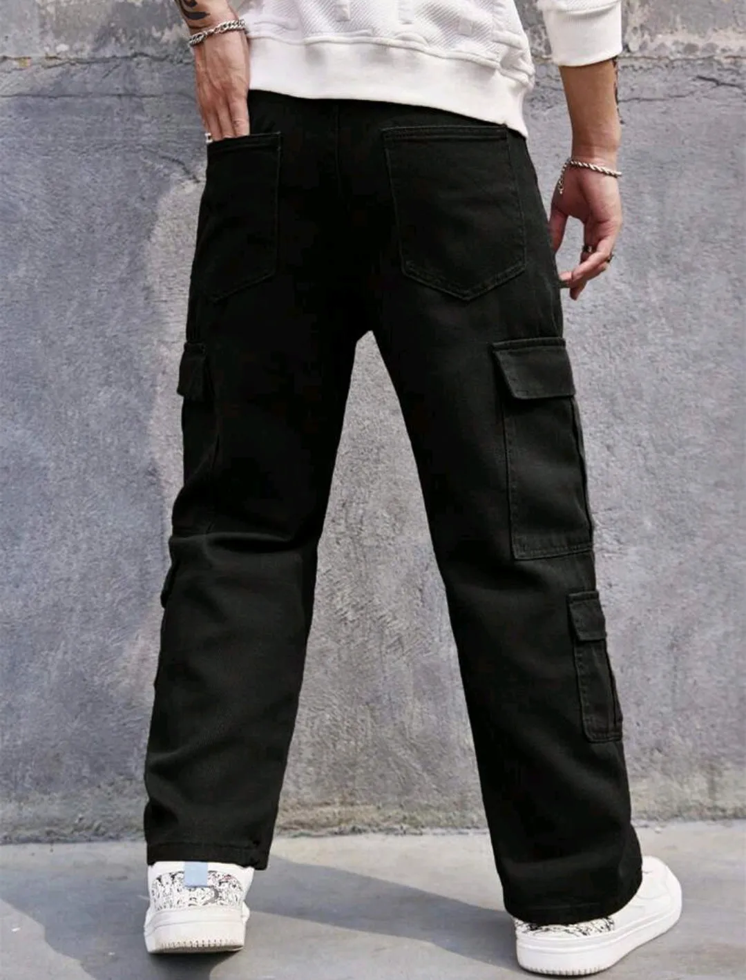 Mens Straight 8 Pocket Cargo