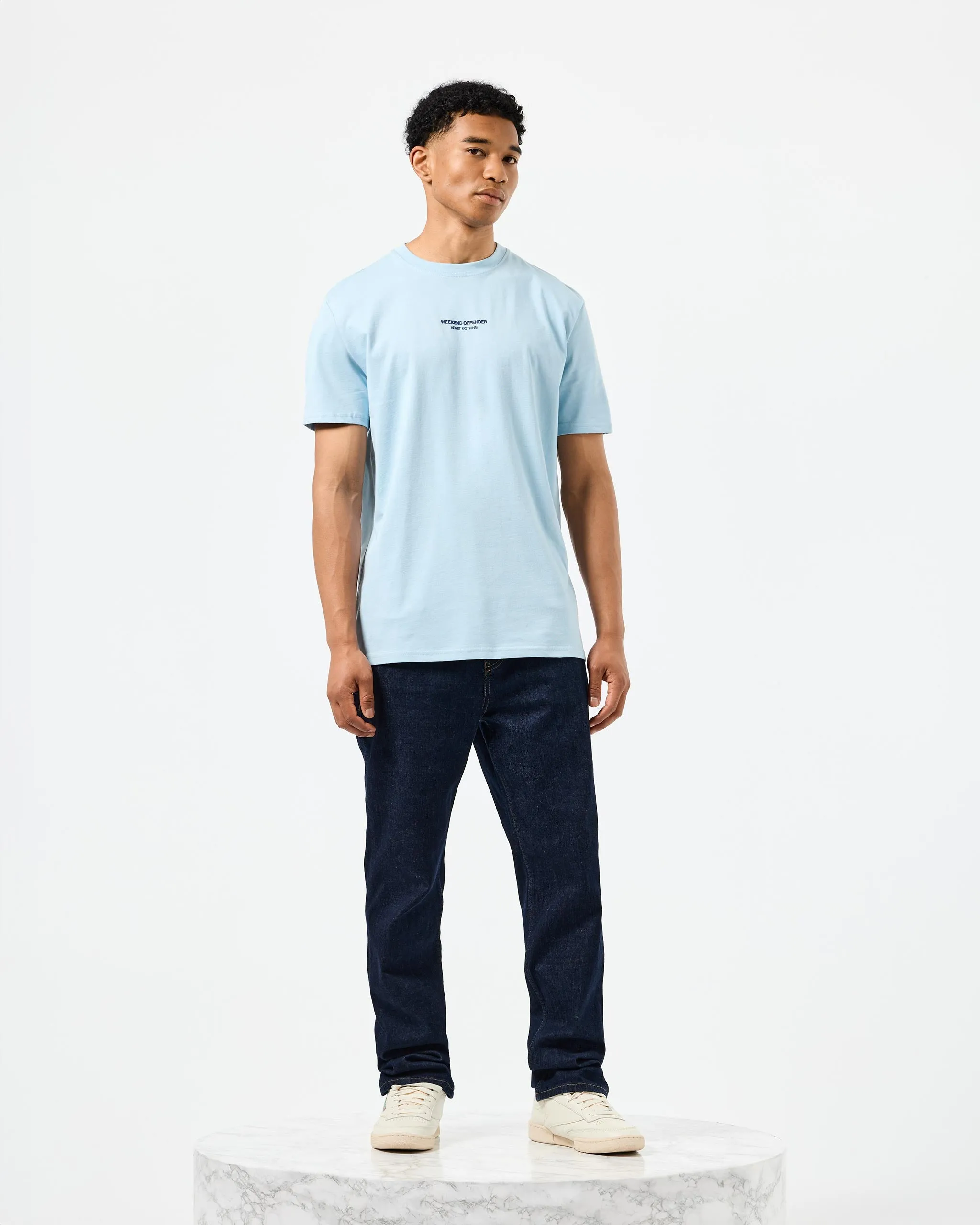 Millergrove T-Shirt Arctic Blue/Bright Navy