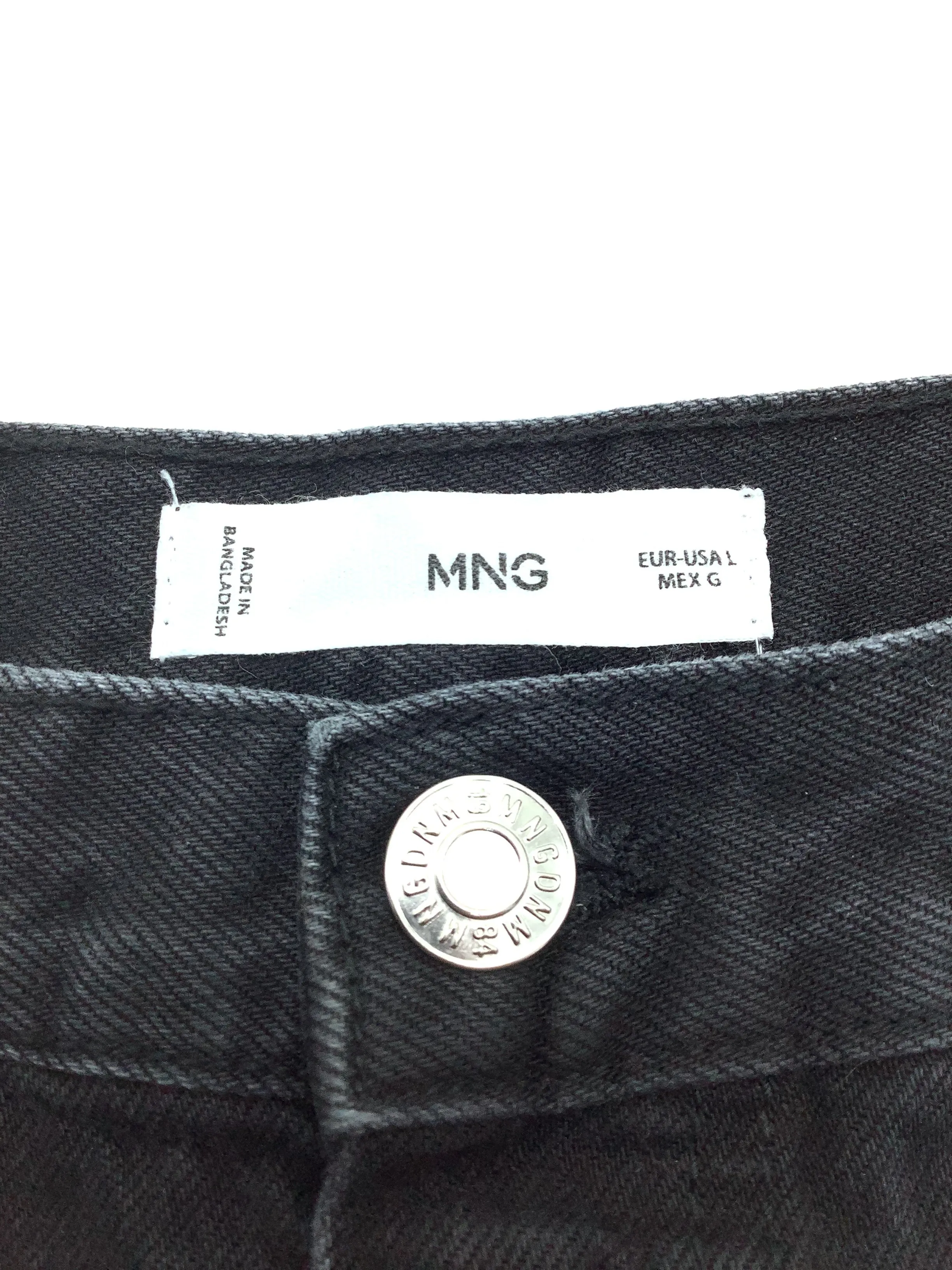 MNG Jean Skirt Midi Black Size: L