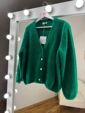 Mohair sweater “Emerald”