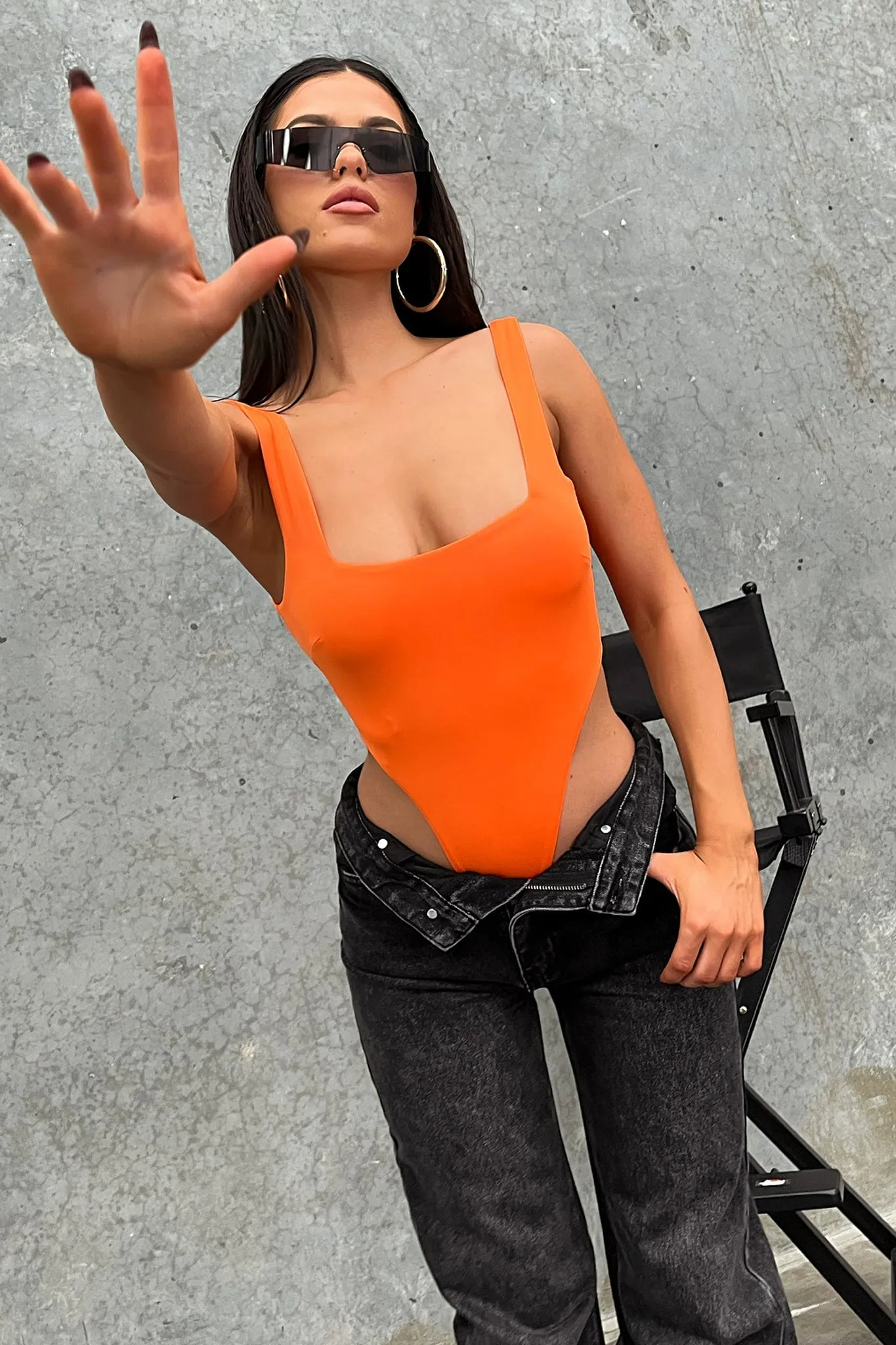 Moxy Bodysuit - Orange