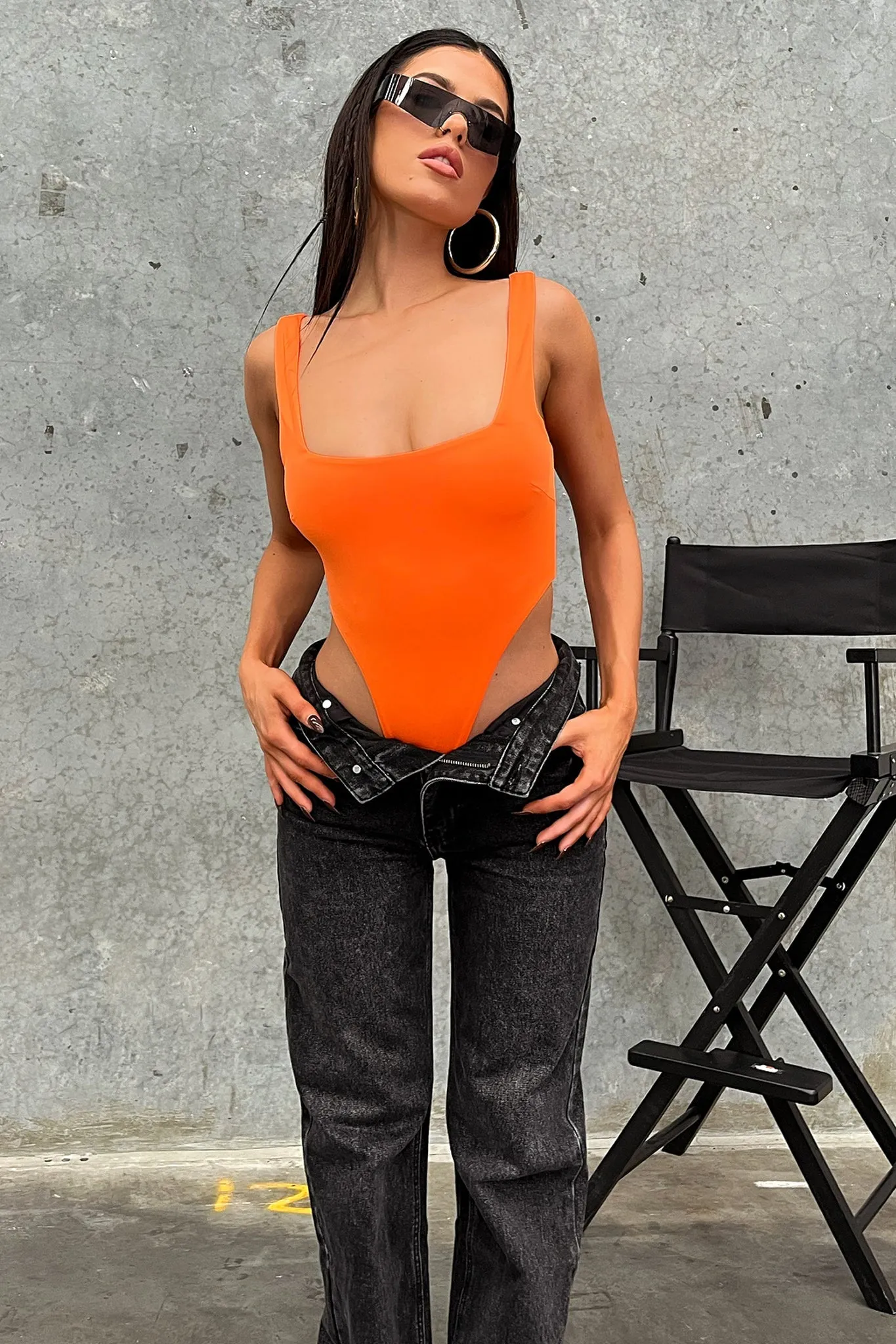 Moxy Bodysuit - Orange