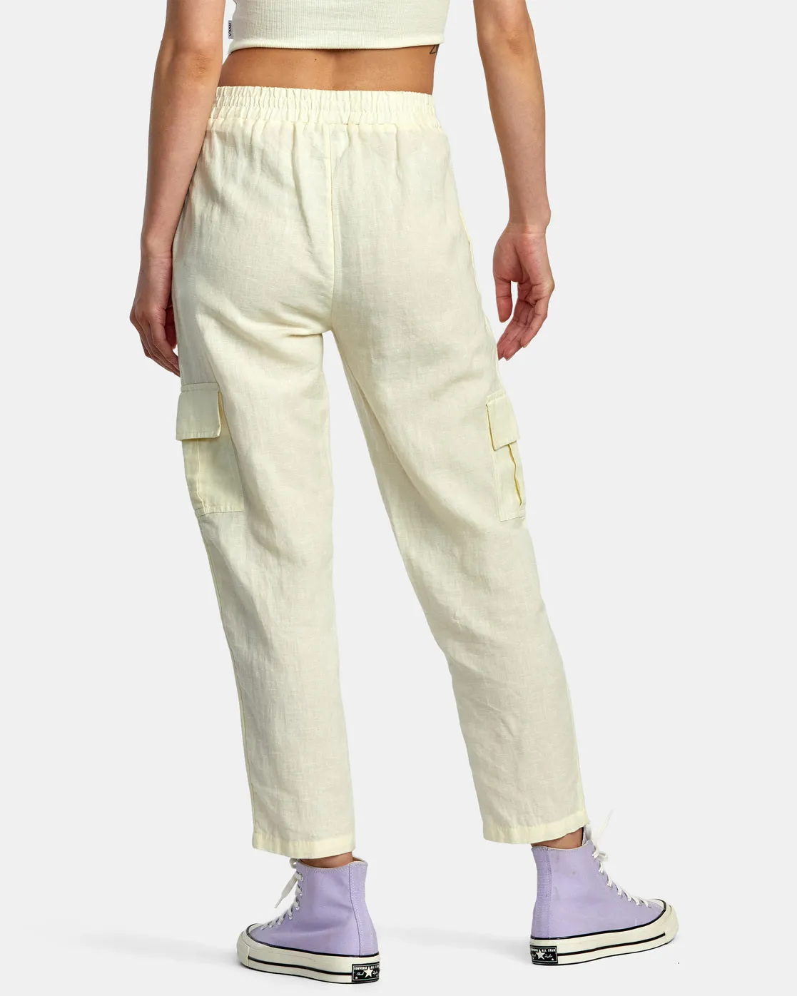 New Yume Cargo Pants - Lemon