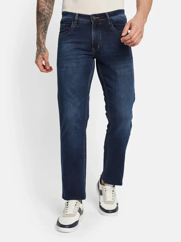 Octave Men Straight Fit Stretchable Jeans