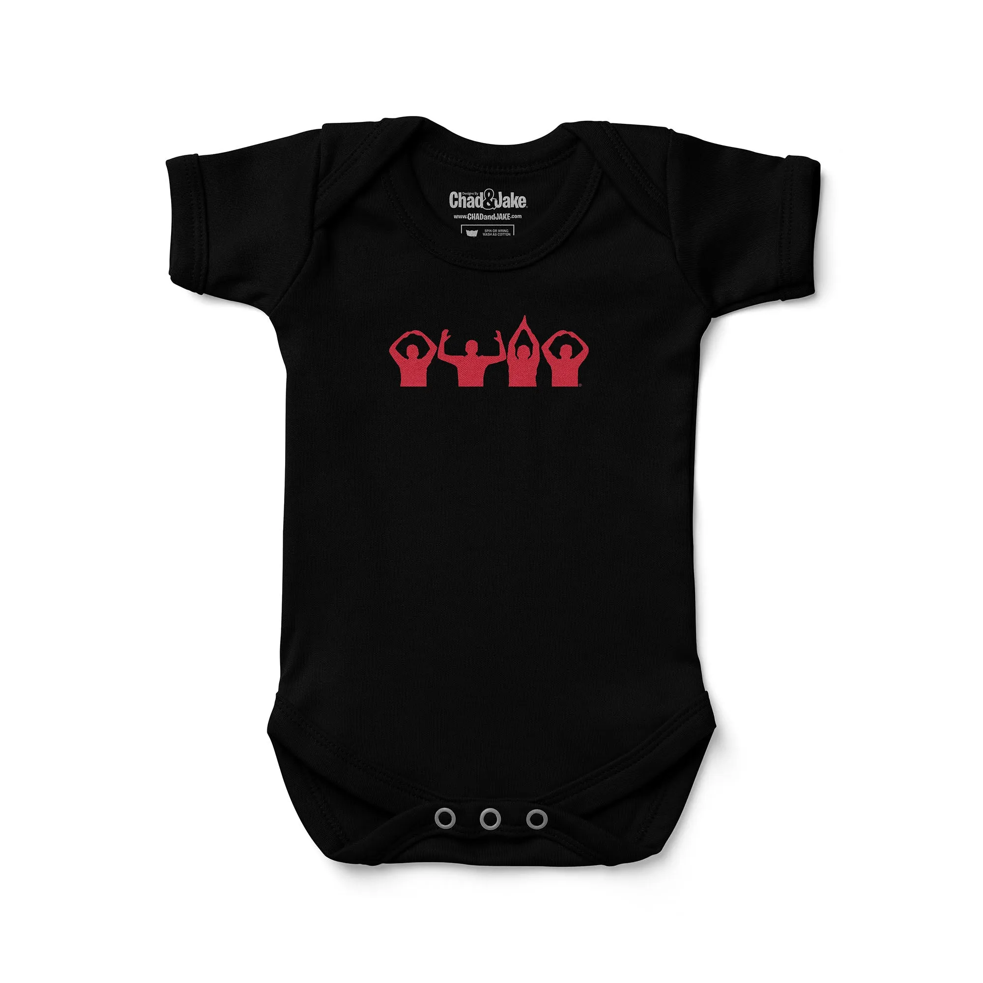 Ohio State Buckeyes People Silhouette Bodysuit