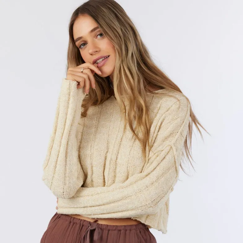 O'Neill Dellian Sweater Top - Cream