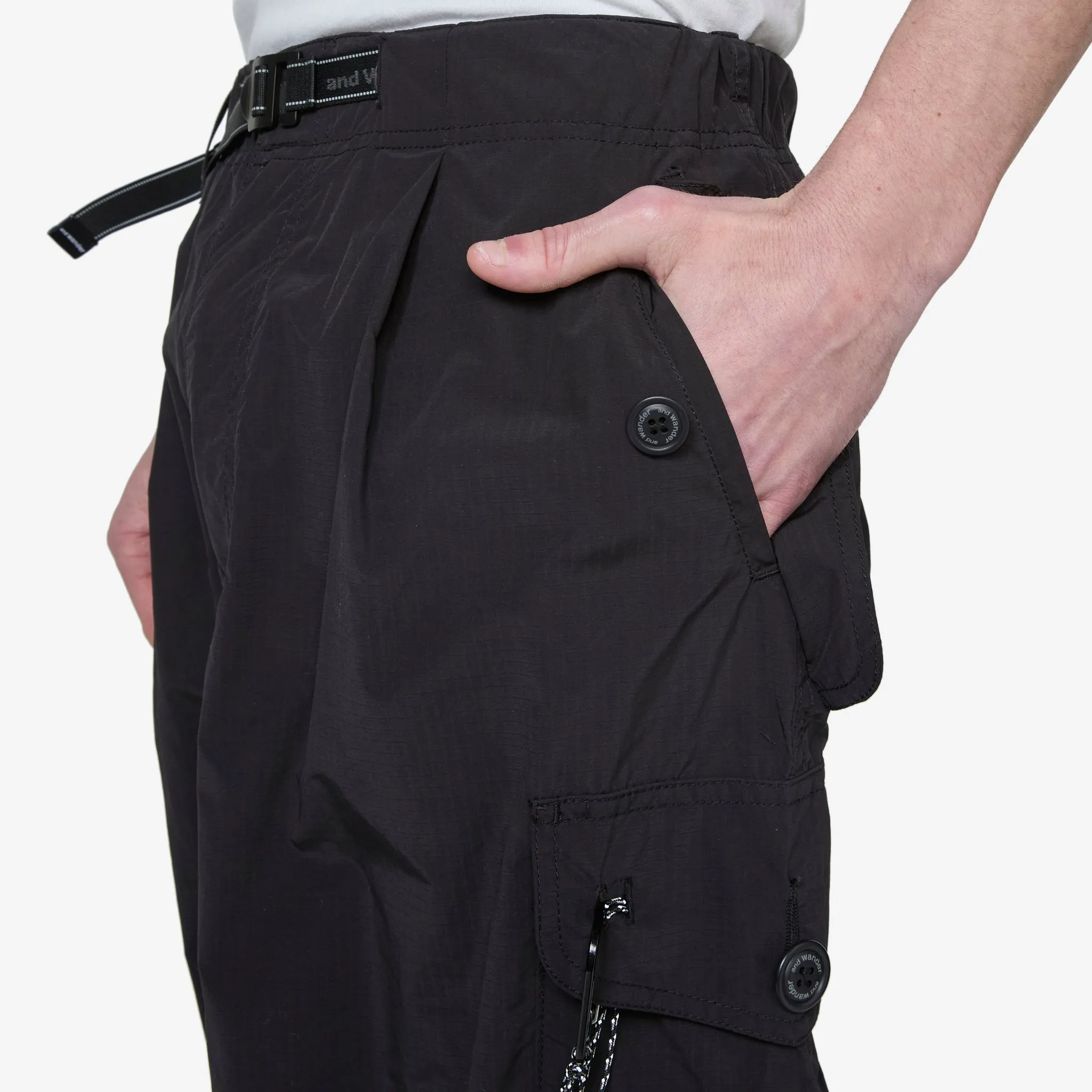 Oversized Cargo Pants Black