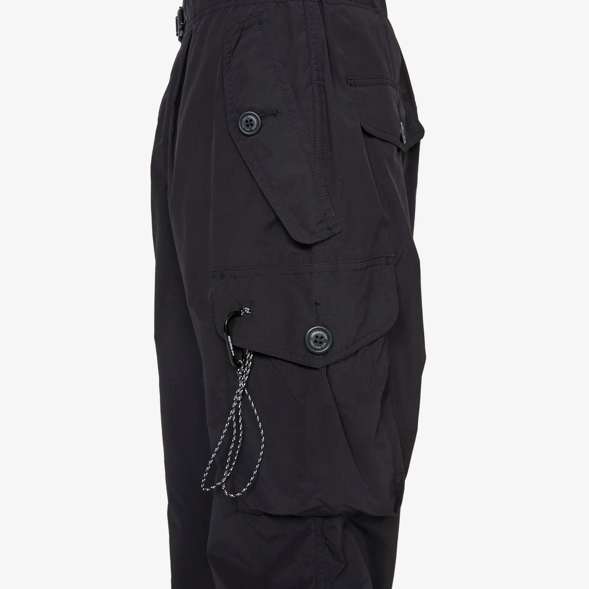 Oversized Cargo Pants Black