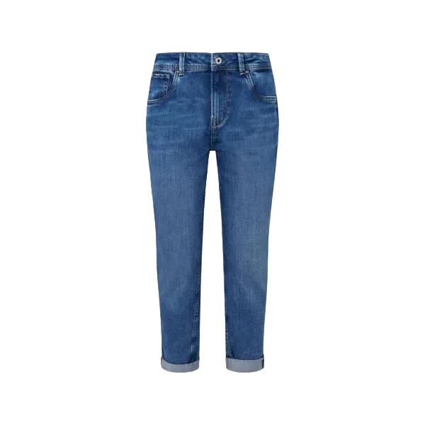 Pepe Jeans pantalone da donna in jeans Violet PL204176HS1R blu chiaro