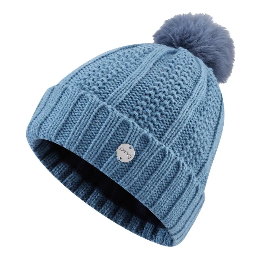 Ping Paulina Sensorwarm Ladies Golf Bobble Hat