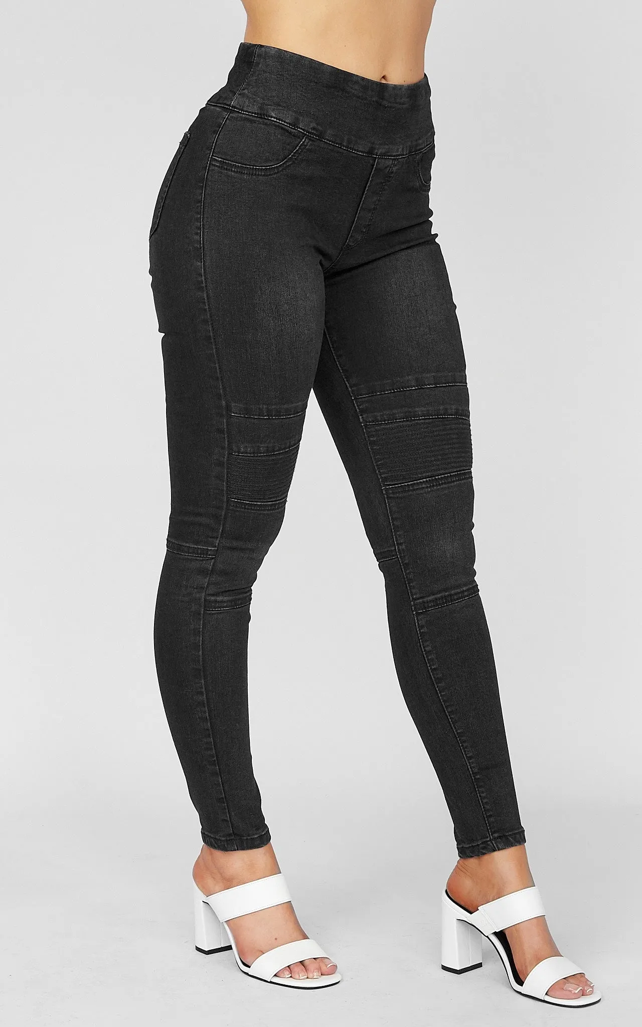 Pirilisa Jeggings - Charcoal Grey