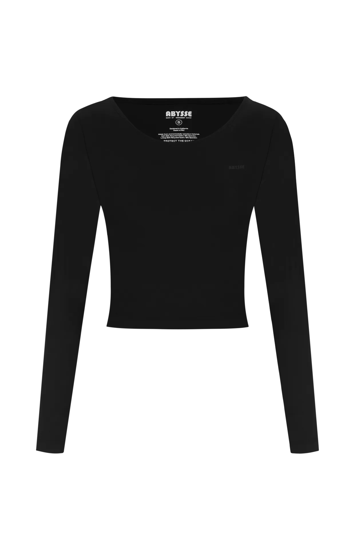 Poppler Rash Guard Top - Black