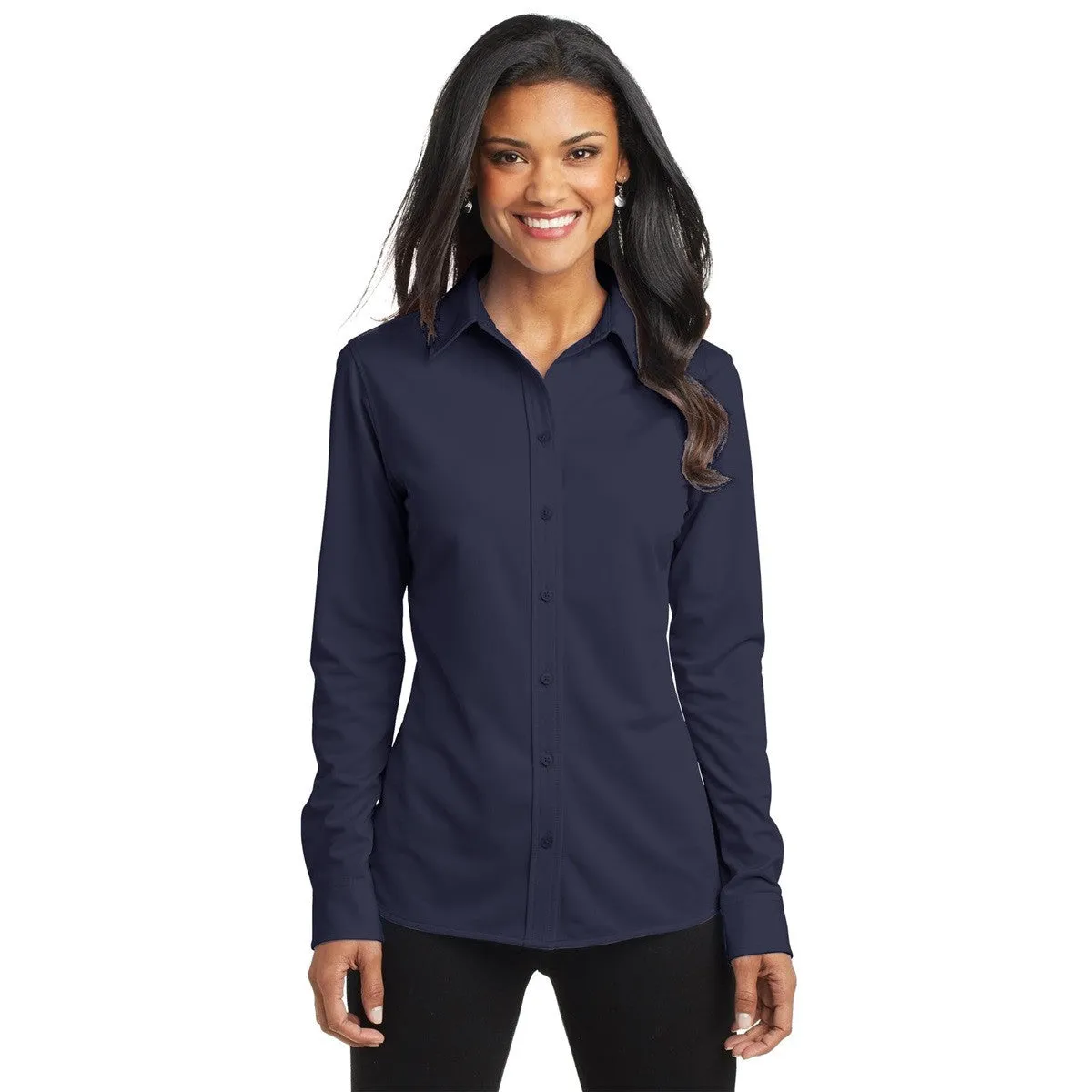 Port Authority® Ladies Dimension Knit Dress Shirt - L570